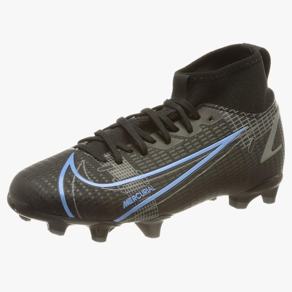 Nike Mercurial Men\'s Black and Blue Soccer Shoes main image 5